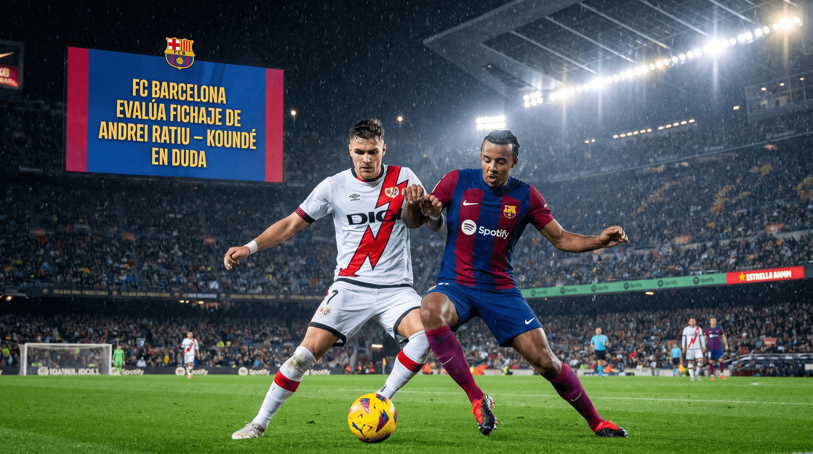 El FC Barcelona evalúa el fichaje de Andrei Ratiu ante la posible marcha de Koundé