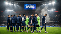 El PSG confirma la ausencia de un jugador clave para enfrentarse al Bayern en Champions