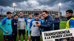 El FC Barcelona recibe la noticia de un posible traspaso a la Premier League