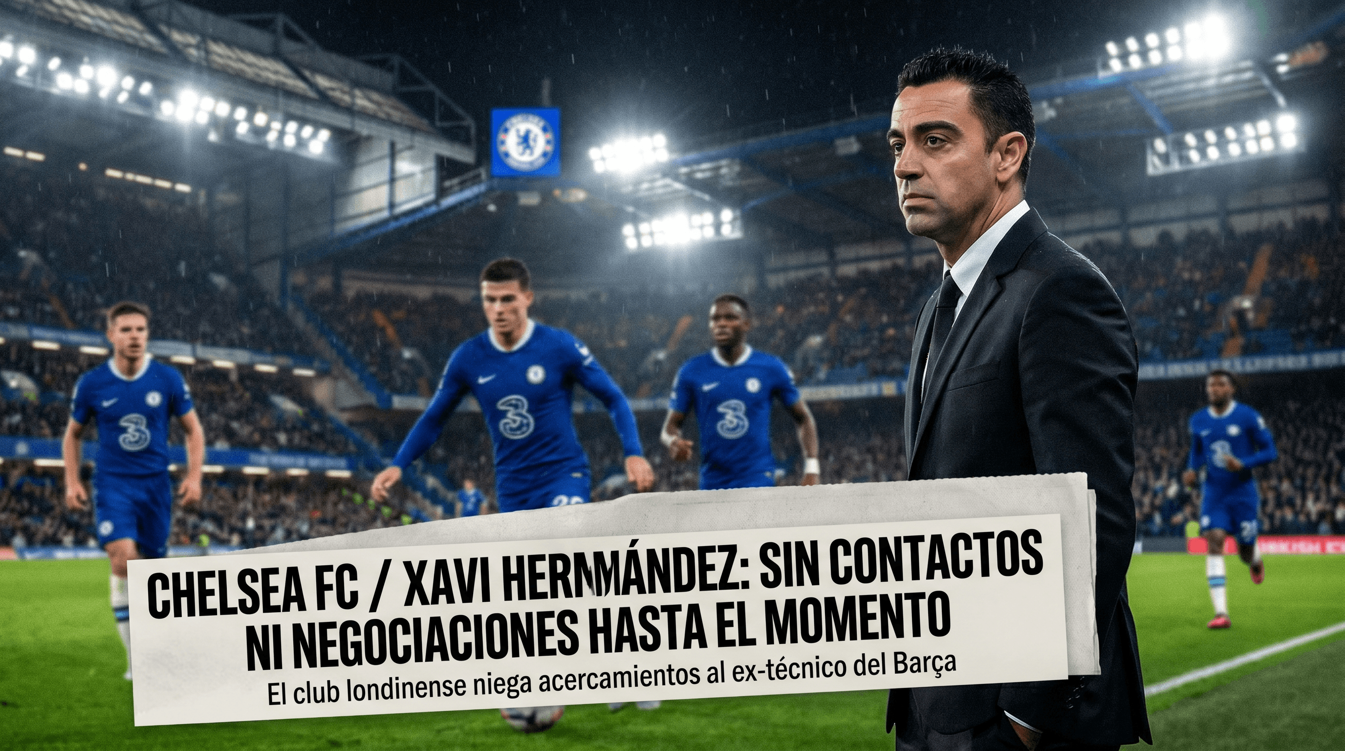 Xavi Hernández y Chelsea: Sin contactos ni negociaciones hasta el momento