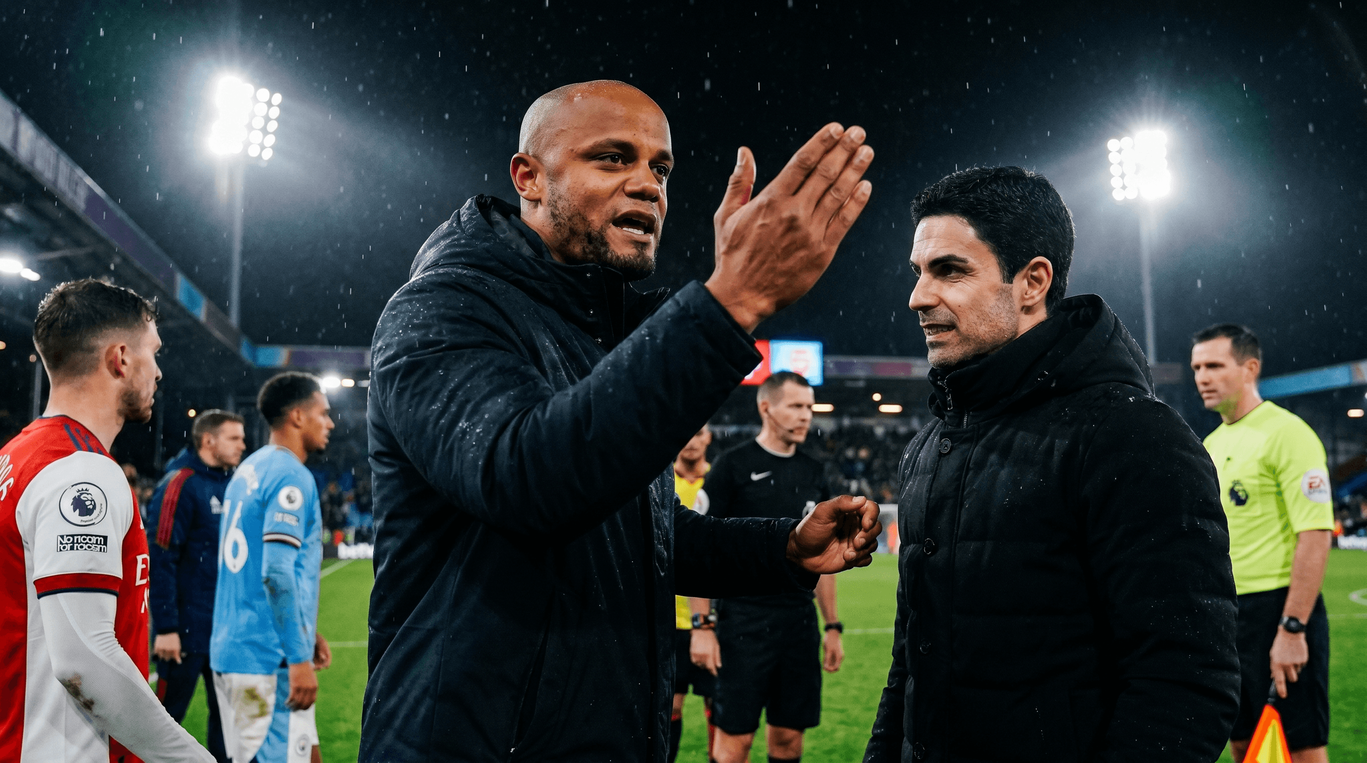 Vincent Kompany responde a las declaraciones de Arteta sobre la Premier League