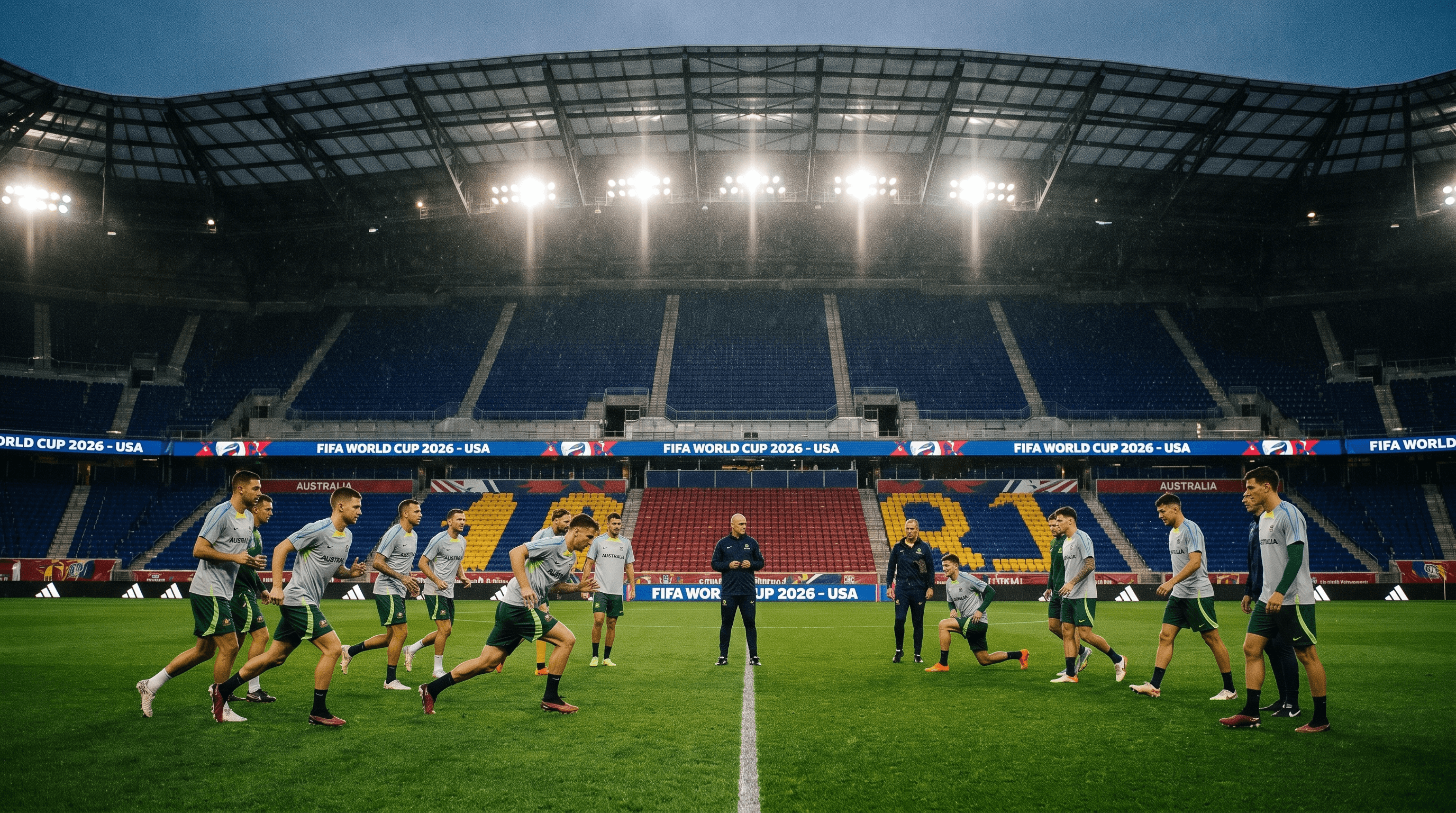 Australia inicia concentración para el Mundial 2026 en EE. UU.