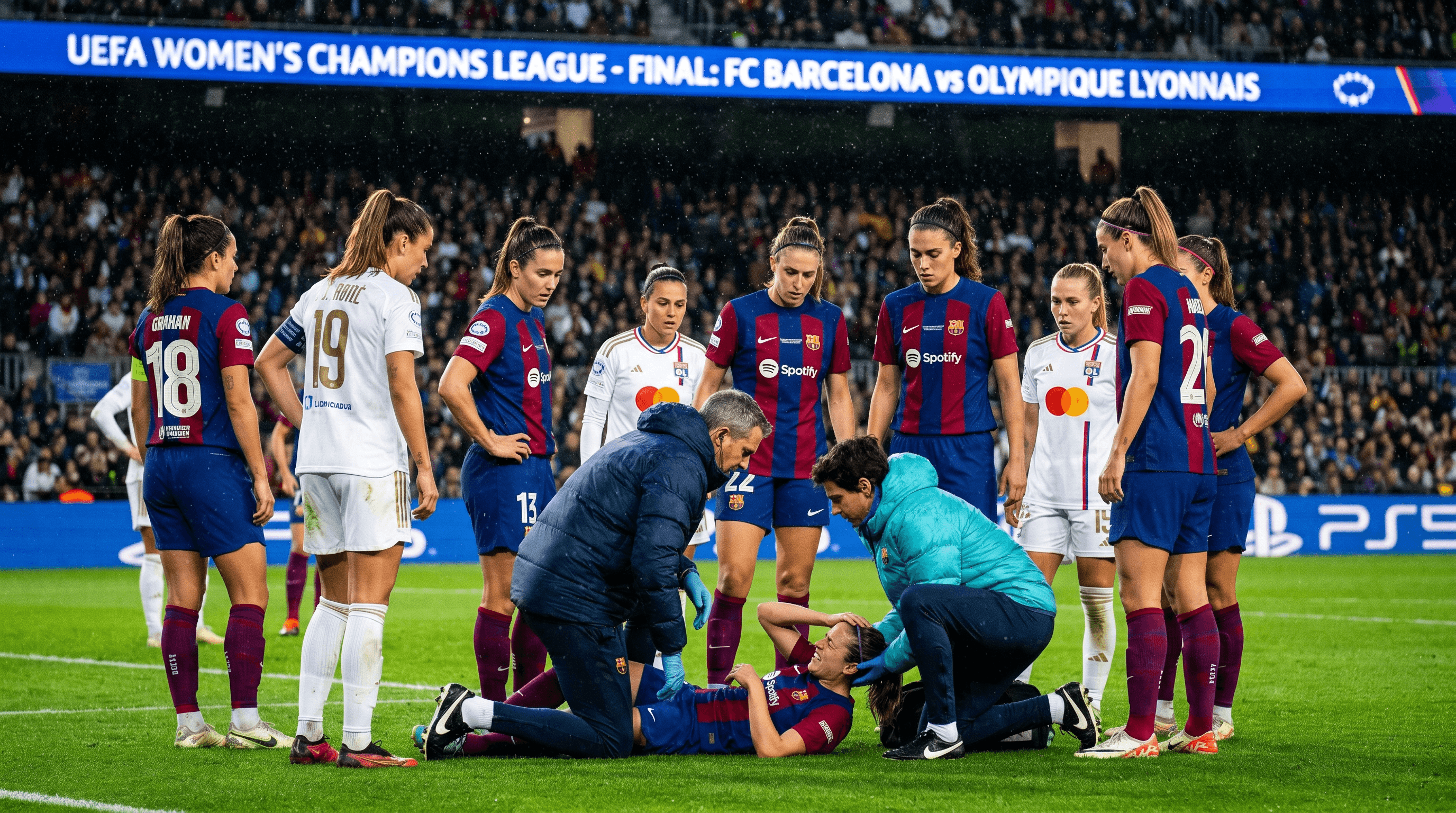 Lesión de Caroline Graham: el Barça femenino se prepara para la Champions