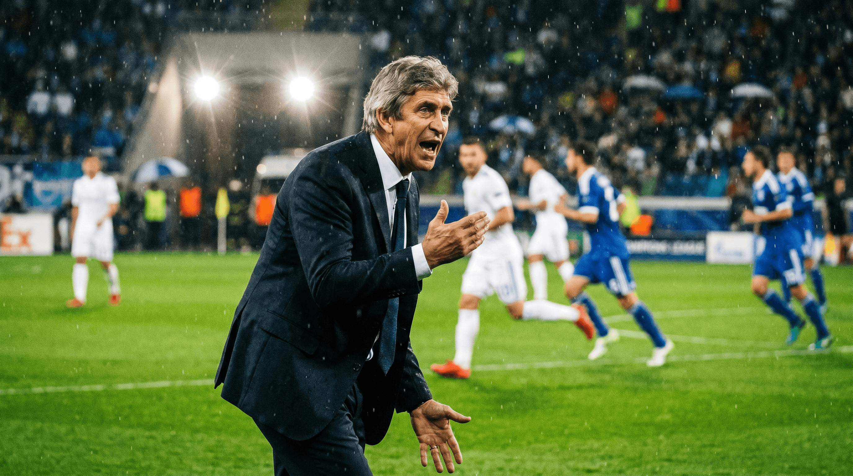 Pellegrini en rueda de prensa