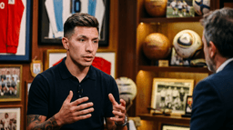 Lisandro Martínez: "Yo venía de un lado muy machista y ella me ha enseñado a ser un hombre"