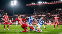 Girona se vacía en Montilivi, pero ni con alma basta ante la Real Sociedad
