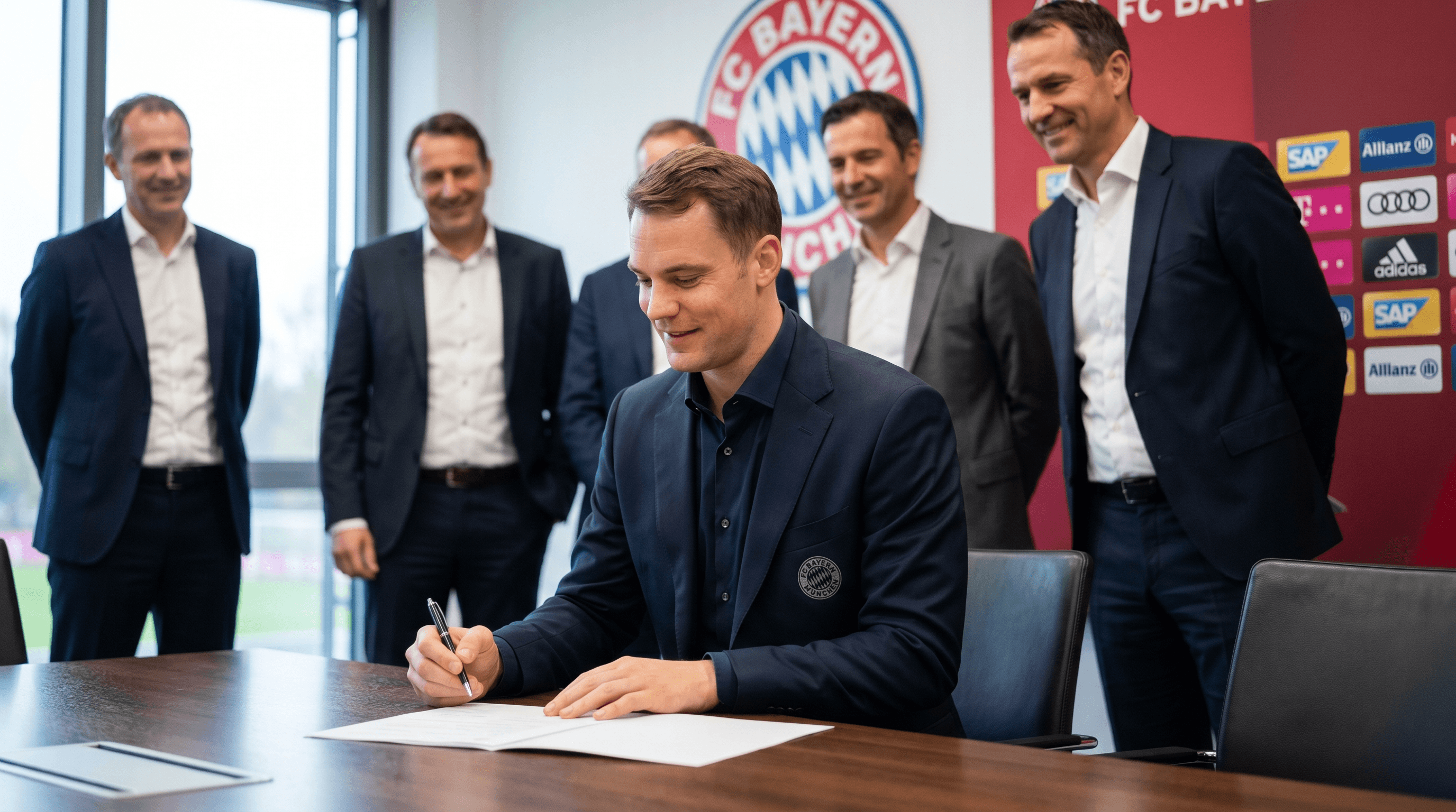 Manuel Neuer sella su continuidad en el Bayern Múnich hasta 2027