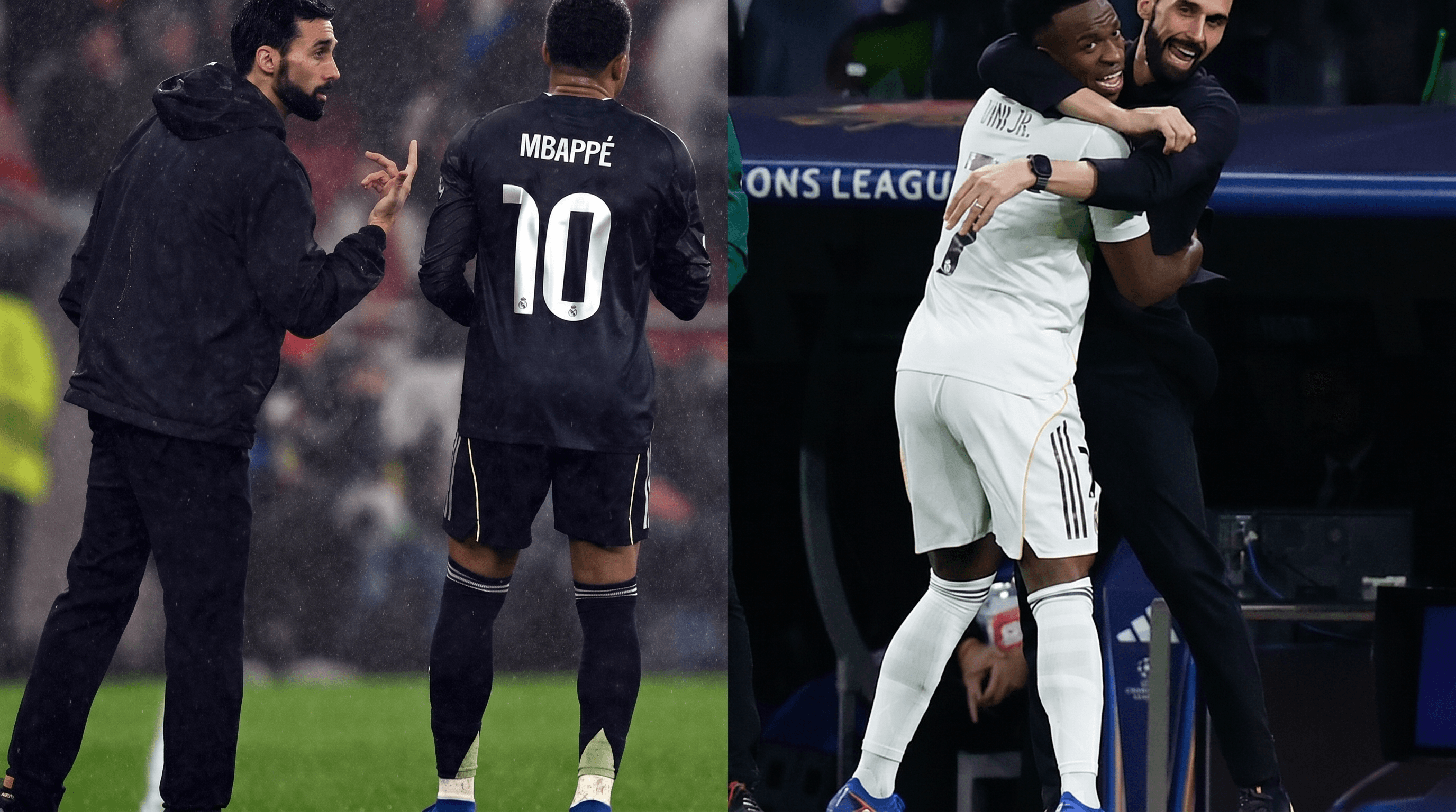 La brutal diferencia entre las palabras de Arbeloa a Vinicius y Mbappé
