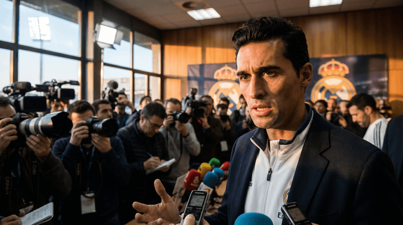 Álvaro Arbeloa asegura a Fran García: "Conmigo no vas a jugar ni un minuto"