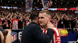 Emotiva despedida de Antoine Griezmann del Atlético de Madrid
