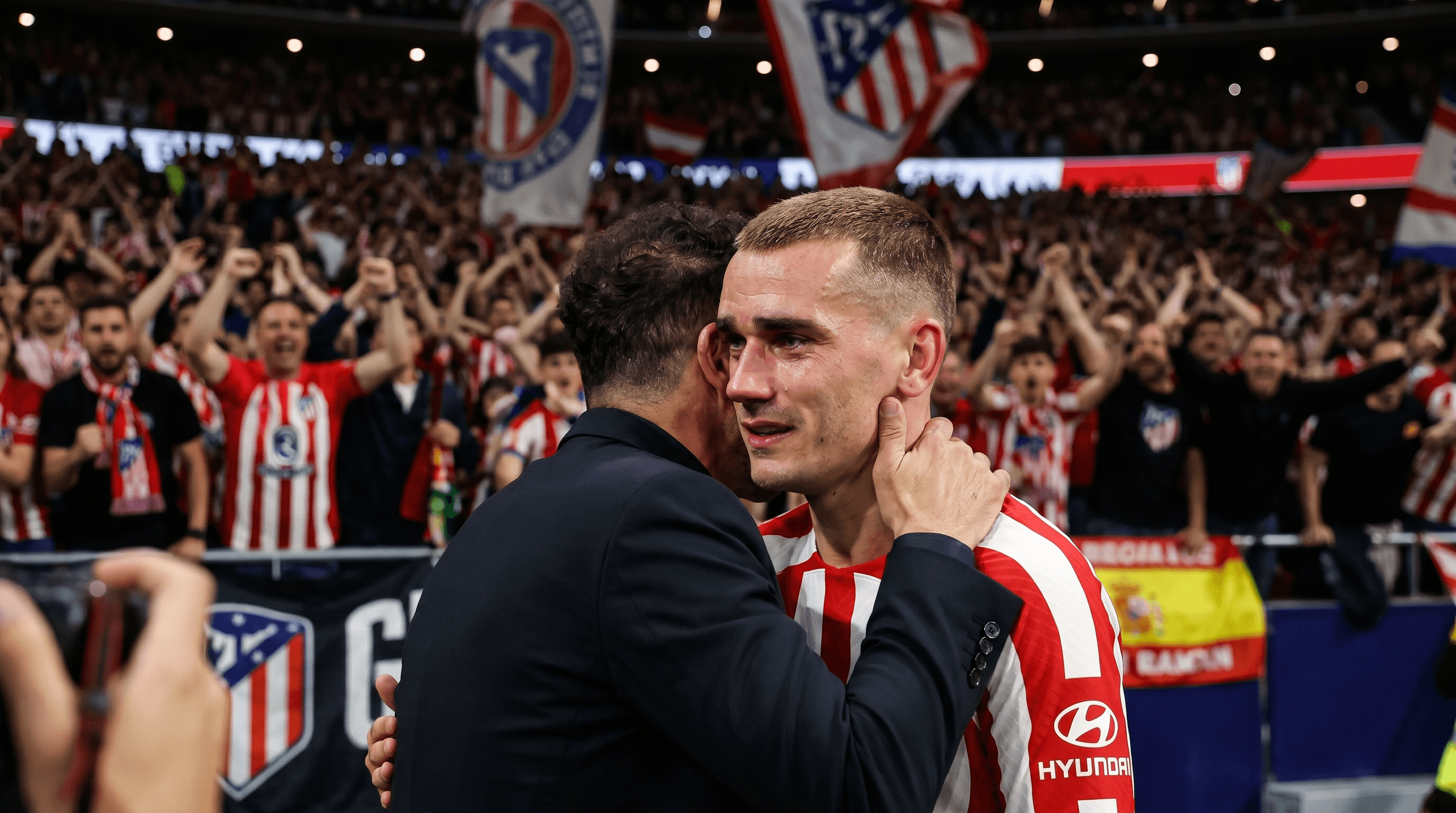 Emotiva despedida de Antoine Griezmann del Atlético de Madrid